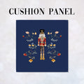 CUSHION Panel Nutcracker Navy CP-489