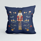 CUSHION Panel Nutcracker Navy CP-489