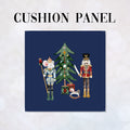 CUSHION Panel Nutcracker Navy CP-490