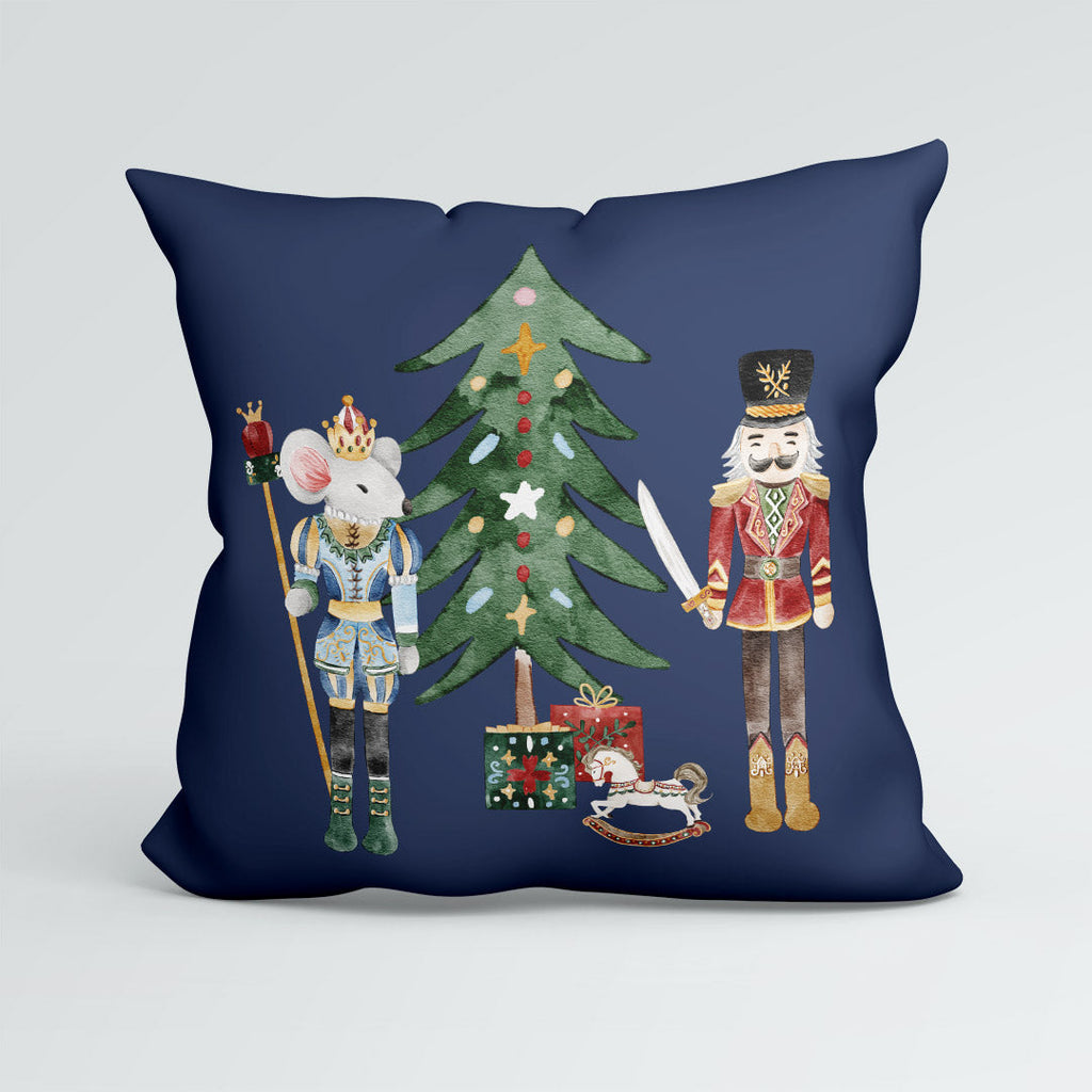 CUSHION Panel Nutcracker Navy CP-490