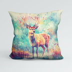 CUSHION Beautiful Deer Fabric Panel  CP-496