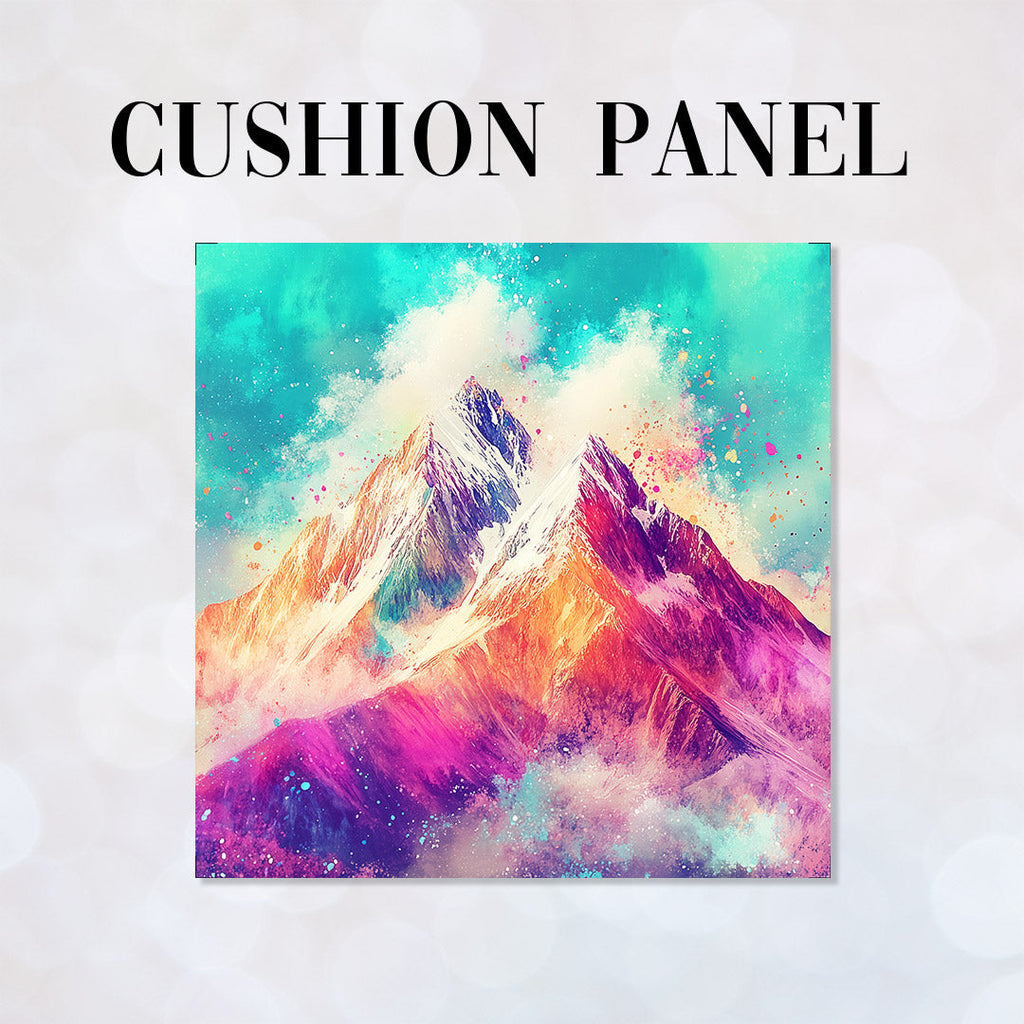 CUSHION Mountains Fabric Panel  CP-498