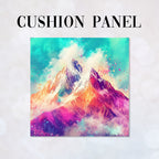 CUSHION Mountains Fabric Panel  CP-498