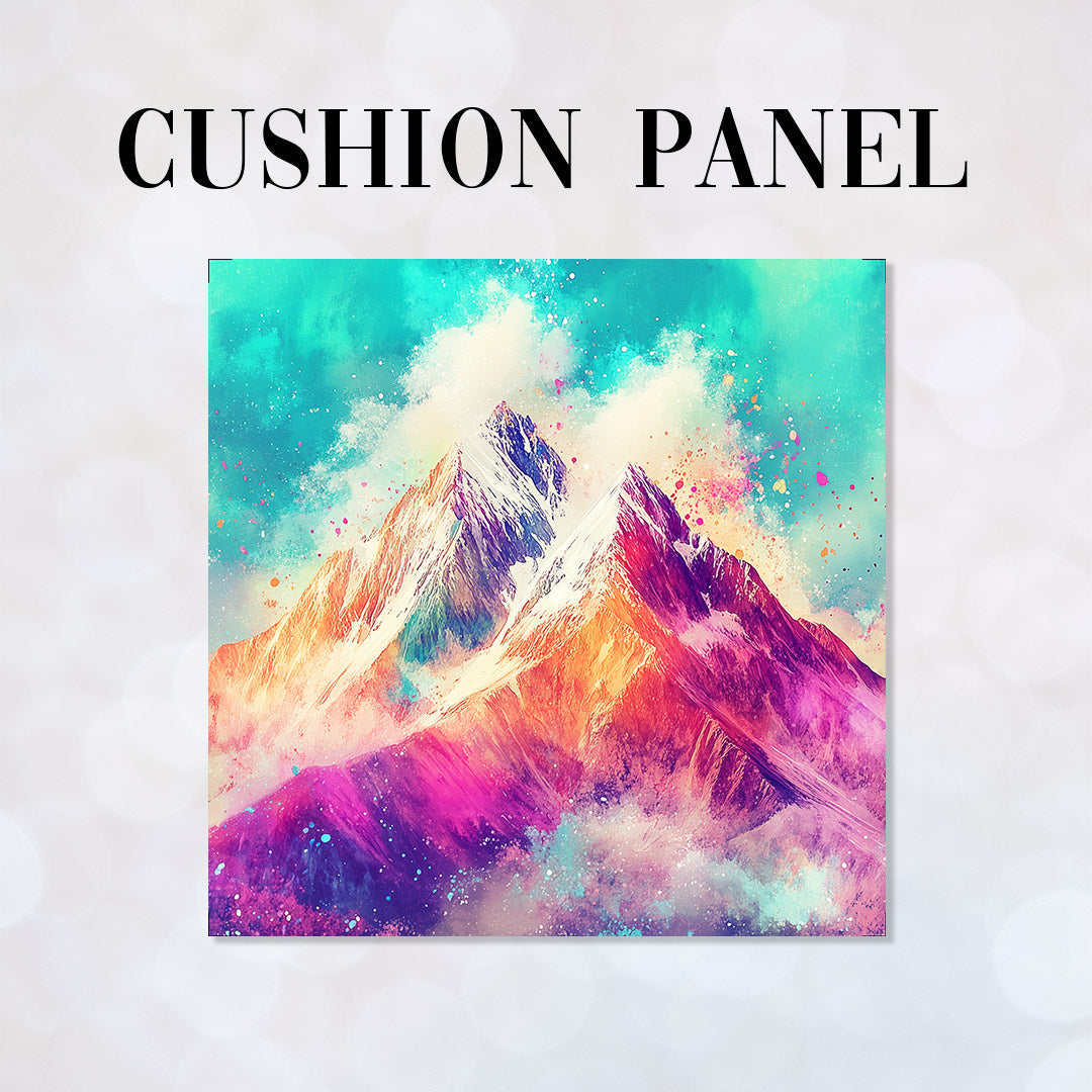 CUSHION Mountains Fabric Panel  CP-498
