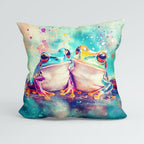 CUSHION Frogs Fabric Panel  CP-500