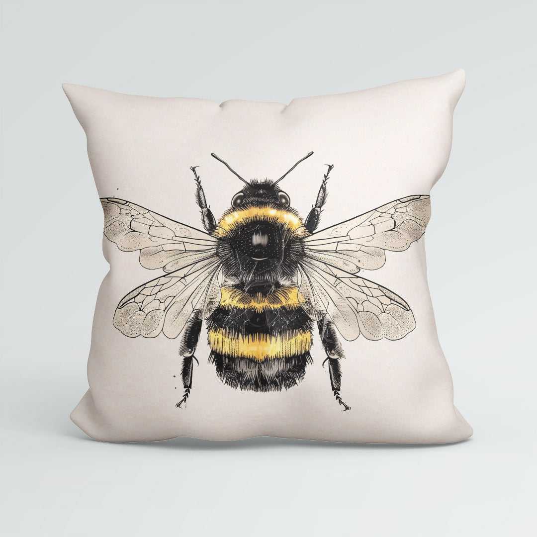 CUSHION Bee Fabric Panel CP-509