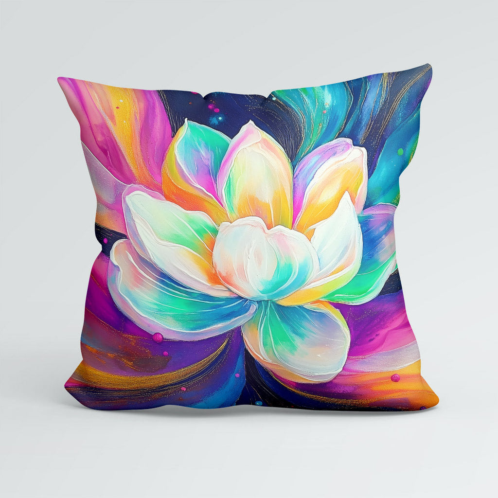 CUSHION Blooming Rainbow Petals Panel CP-550