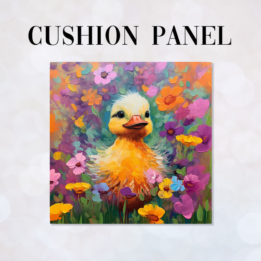 CUSHION Floral Duckling Fabric Panel CP-512