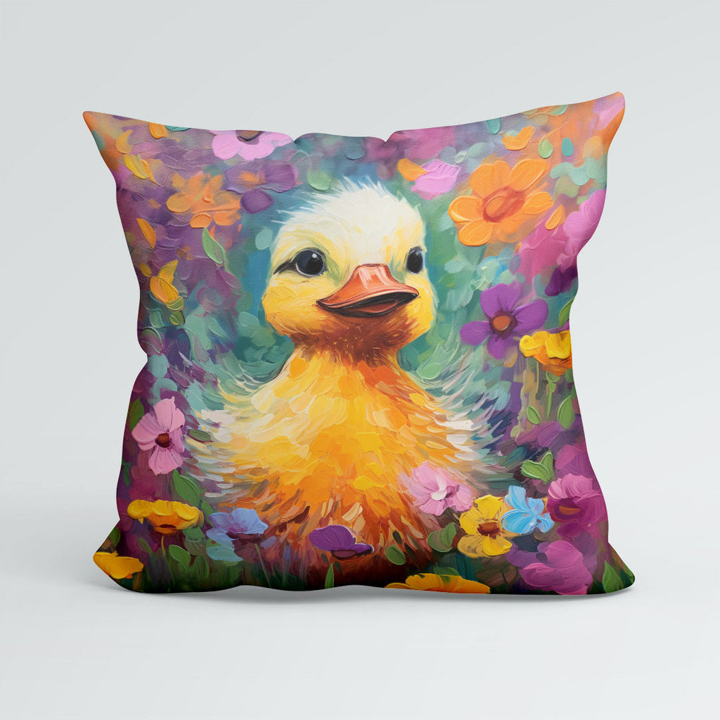 CUSHION Floral Duckling Fabric Panel CP-512