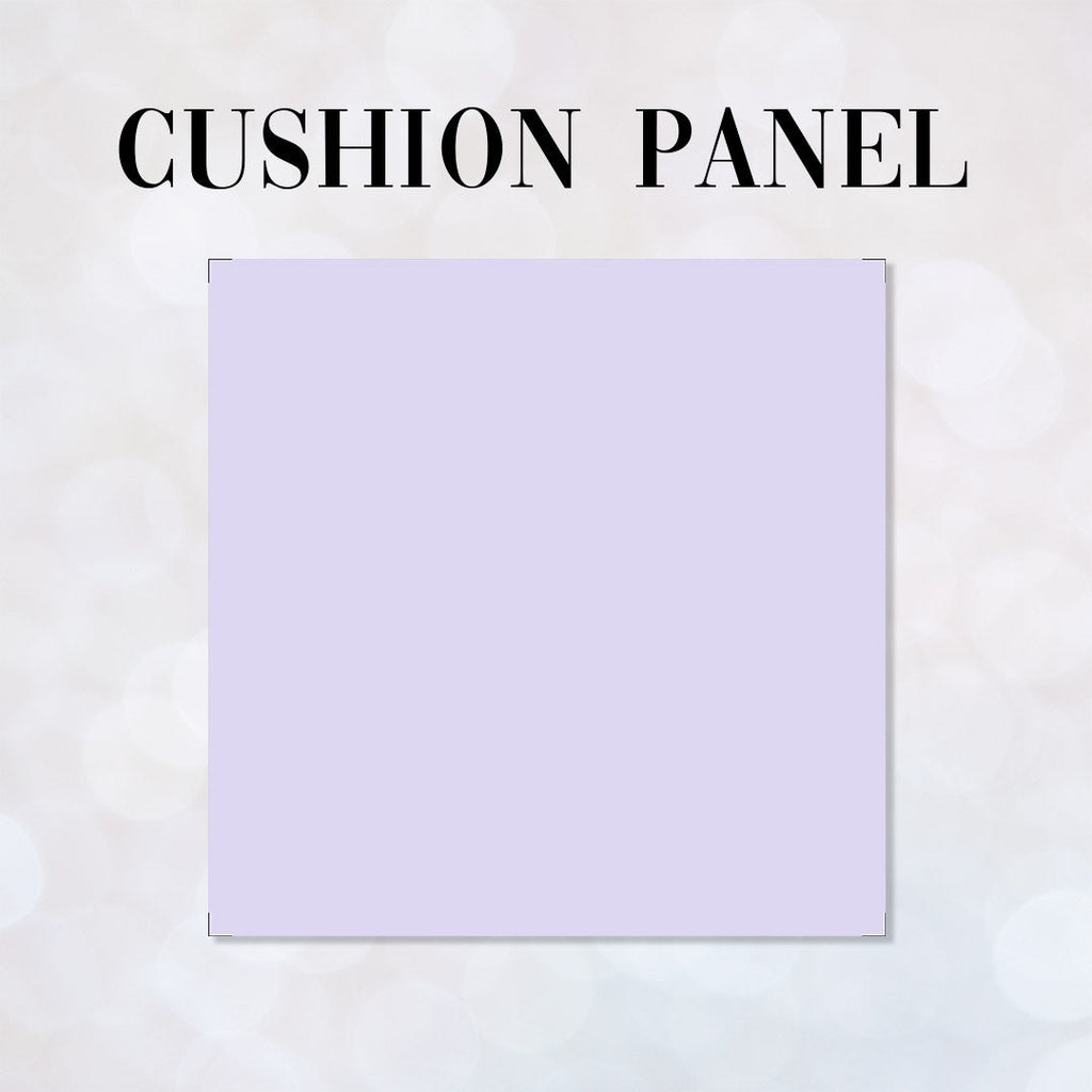 CUSHION CO-ORD Watercolour Bluebell Fabric Panel CP-517