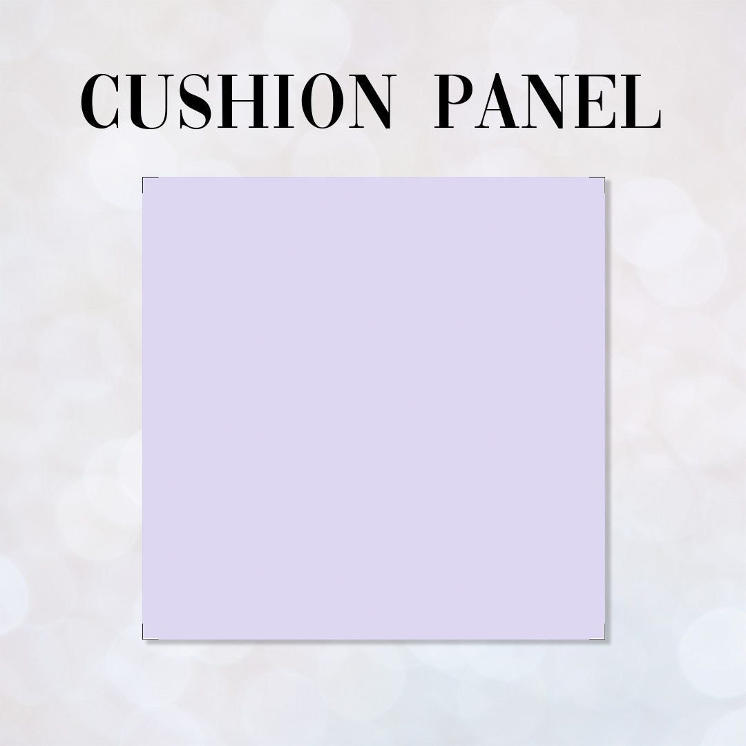CUSHION CO-ORD Watercolour Bluebell Fabric Panel CP-517