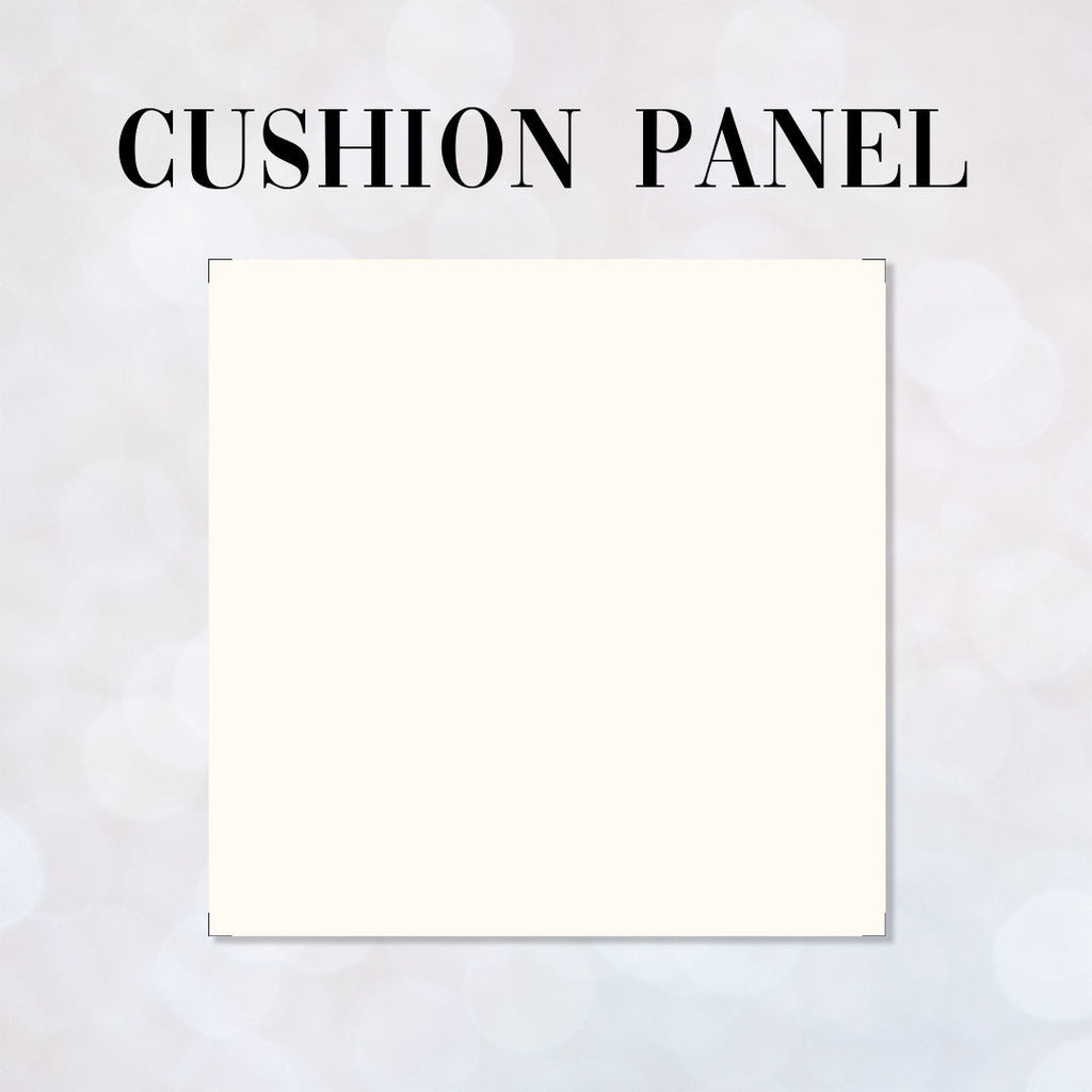 CUSHION CO-ORD Floral Highland Cow Fabric Panel CP-518