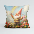 CUSHION Spring-time Gnome Fabric Panel CP-522