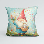 CUSHION Flower Gnome Fabric Panel CP-524