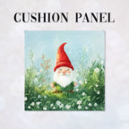 CUSHION Spring Breeze Gnome Fabric Panel CP-525