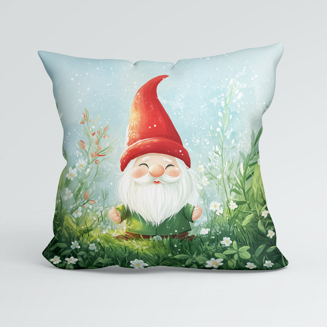 CUSHION Spring Breeze Gnome Fabric Panel CP-525