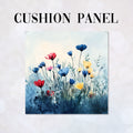 CUSHION Blue Meadow Fabric Panel CP-534