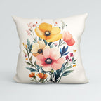 CUSHION Vintage Flowers Fabric Panel CP-535