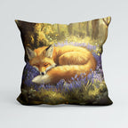 CUSHION Fox and Bluebells Fabric Panel CP-538