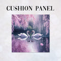 CUSHION Swans Fabric Panel CP-547
