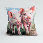 CUSHION Piglets Fabric Panel CP-548