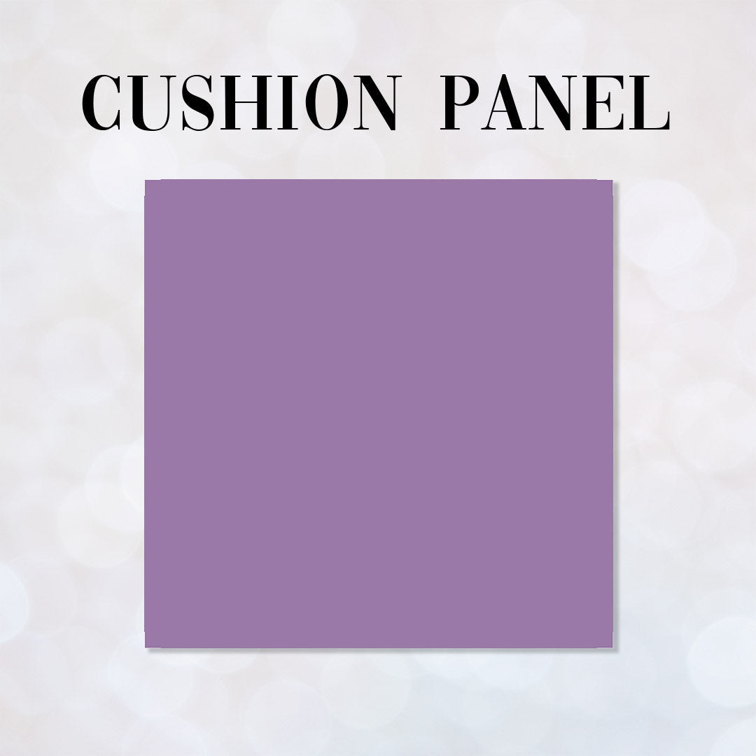 CUSHION CO-ORD Lavender Black Spaniel Fabric Panel CP-561