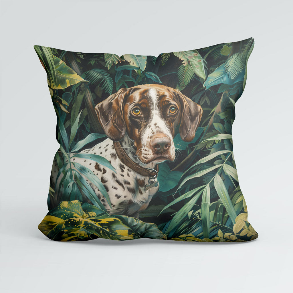 CUSHION German Shorthaired Pointer Fabric Panel CP-574