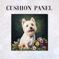 CUSHION West Highland Terrier Fabric Panel CP-591