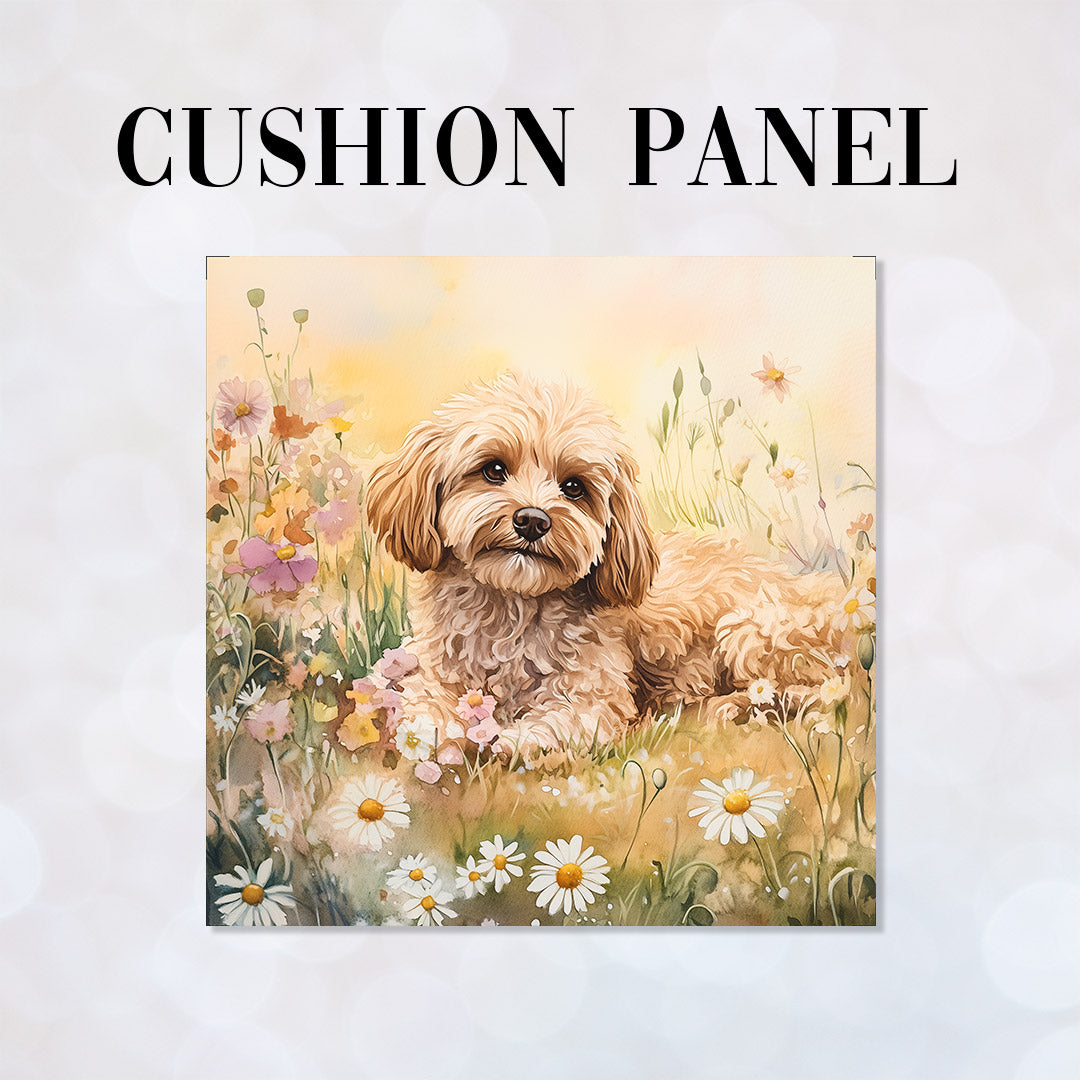 CUSHION Cavapoo Fabric Panel CP-592