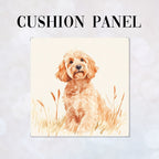 CUSHION Labradoodle Fabric Panel CP-601