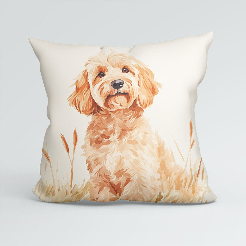 CUSHION Labradoodle Fabric Panel CP-601