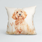 CUSHION Labradoodle Fabric Panel CP-601