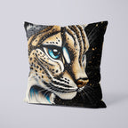 CUSHION Golden Lynx Fabric Panel CP-612