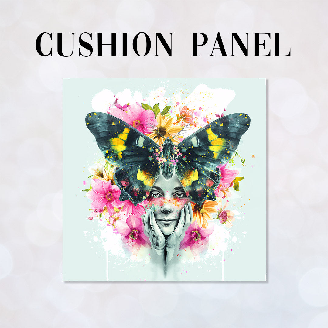CUSHION Blooming Reverie Fabric Panel CP-619