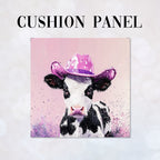 CUSHION Party Cow Fabric Panel CP-622