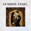 CUSHION Morticia and Gomez Fabric Panel CP-625