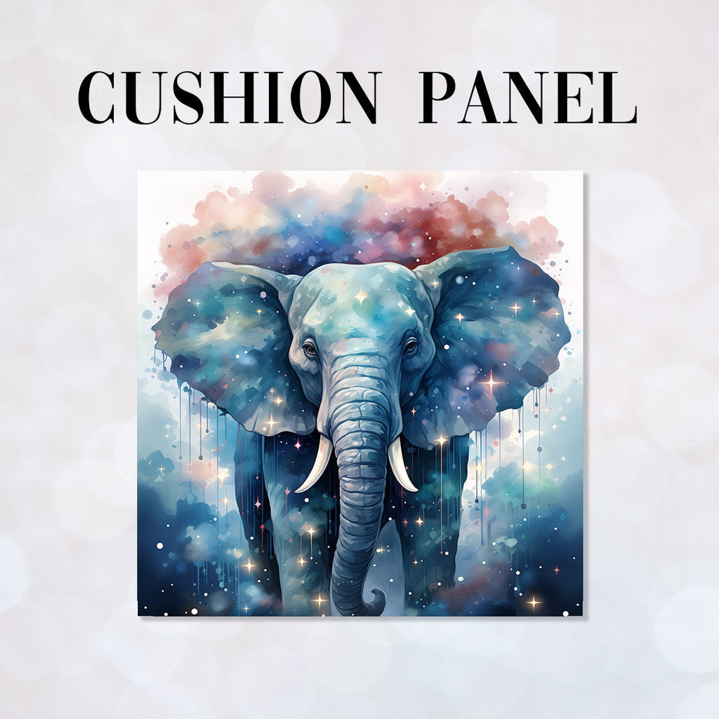 CUSHION Elephant Cloud Fabric Panel CP-628