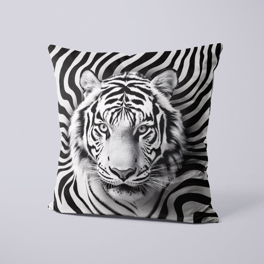 CUSHION Mono Tiger Fabric Panel CP-631