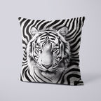 CUSHION Mono Tiger Fabric Panel CP-631