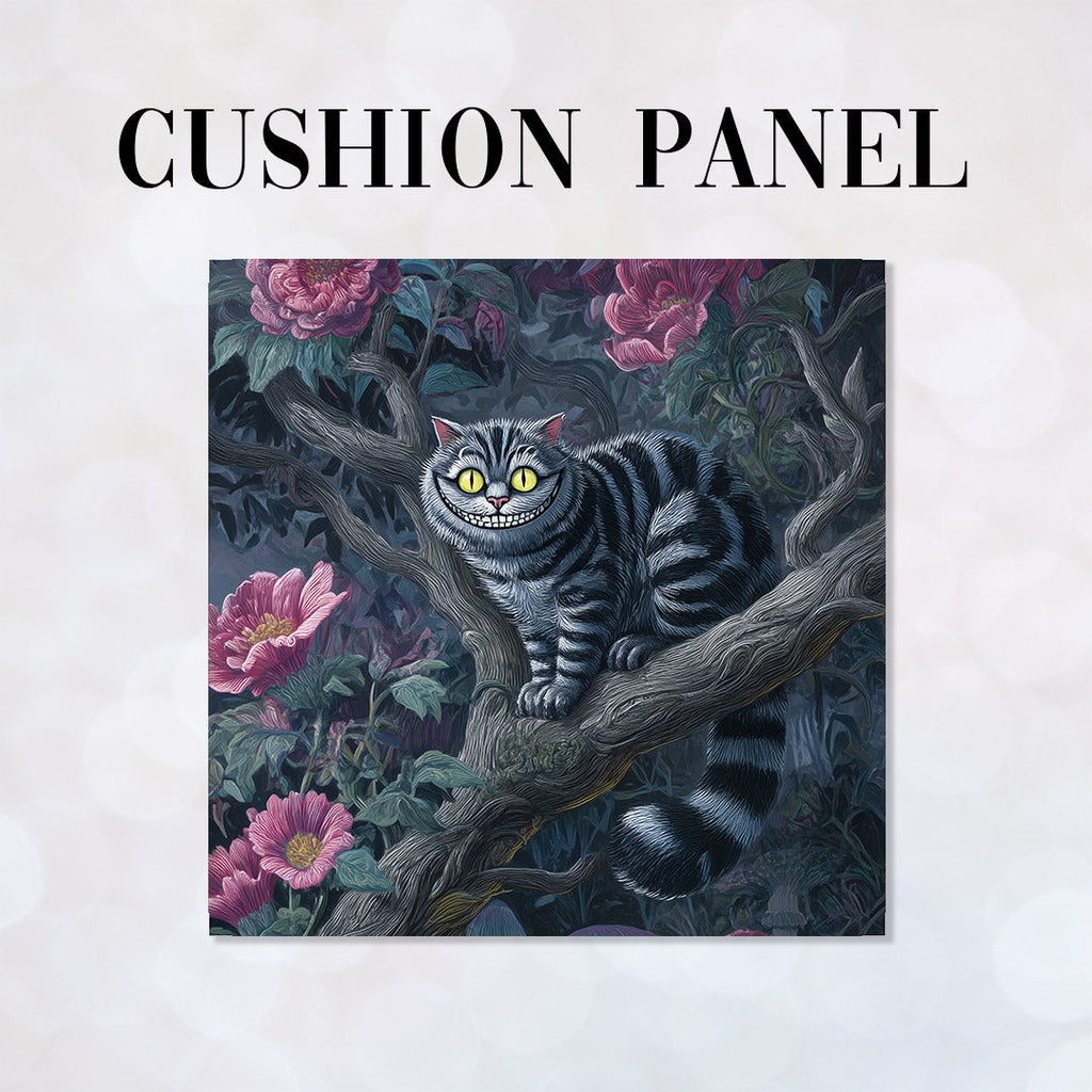 CUSHION Cheshire Cat Fabric Panel CP-640