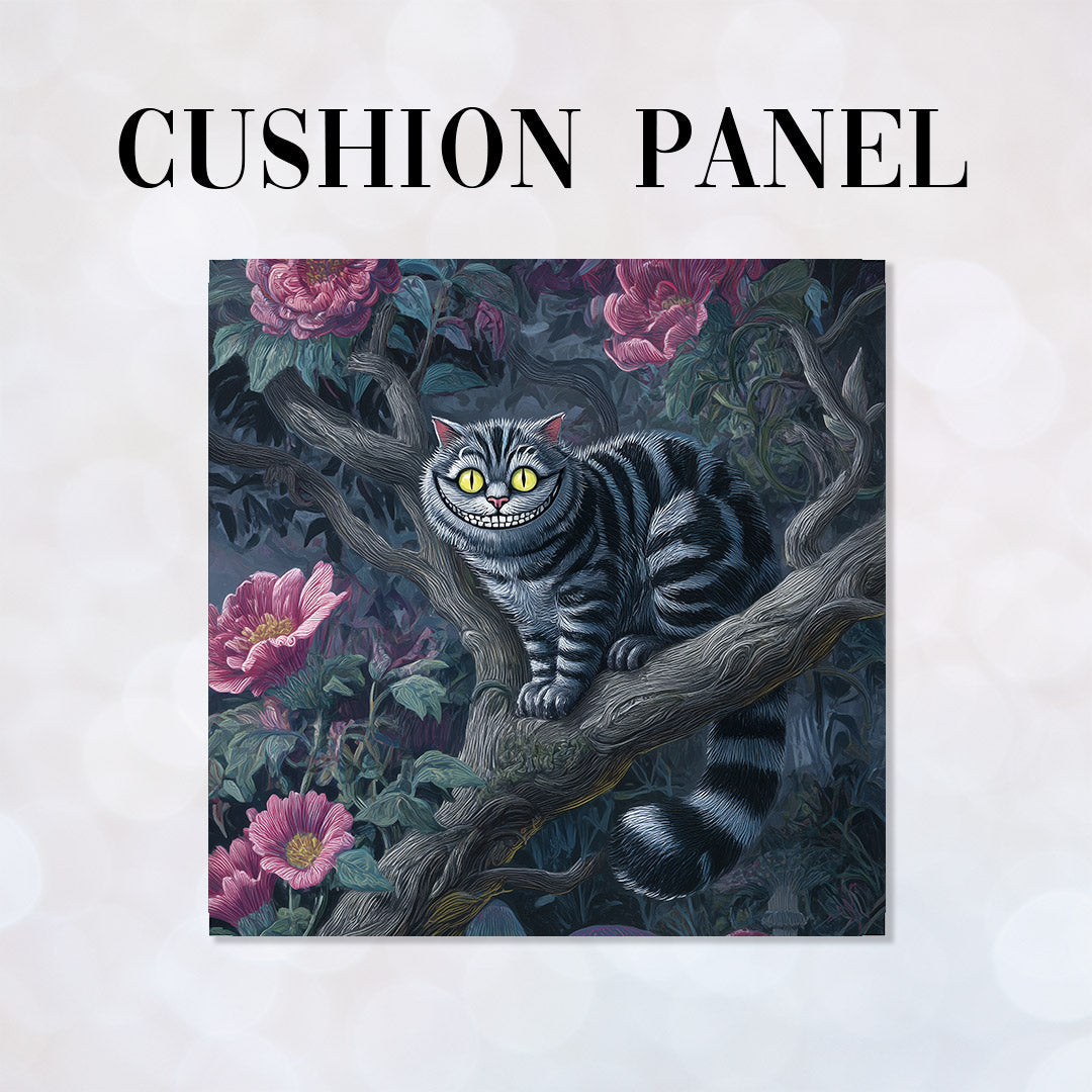 CUSHION Cheshire Cat Fabric Panel CP-640