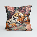 CUSHION Sleeping Tiger 2 Fabric Panel CP-647