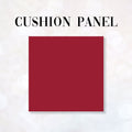 CUSHION CO-ORD White and Brown King Charles Cavalier CP-67 Fabric Panel