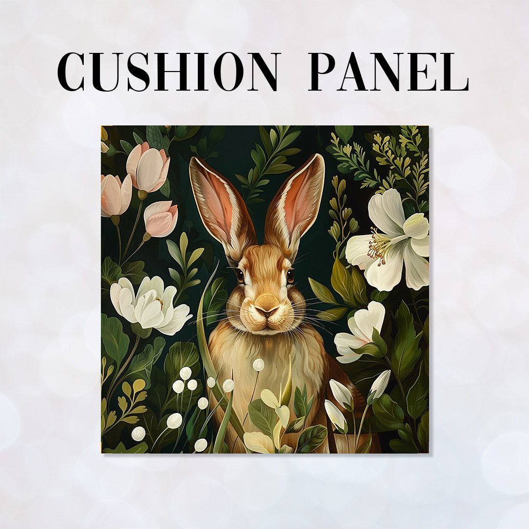 CUSHION Majestic Hare Fabric Panel CP-676