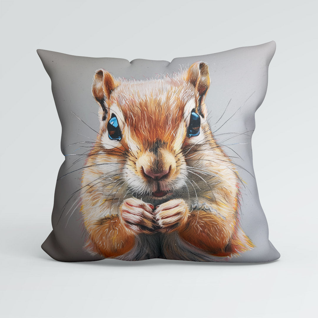 CUSHION Chipmunk Fabric Panel CP-678