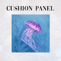 CUSHION Lavender Jellyfish Fabric Panel CP-680