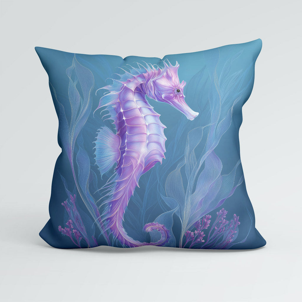 CUSHION Lavender Seahorse Fabric Panel CP-681