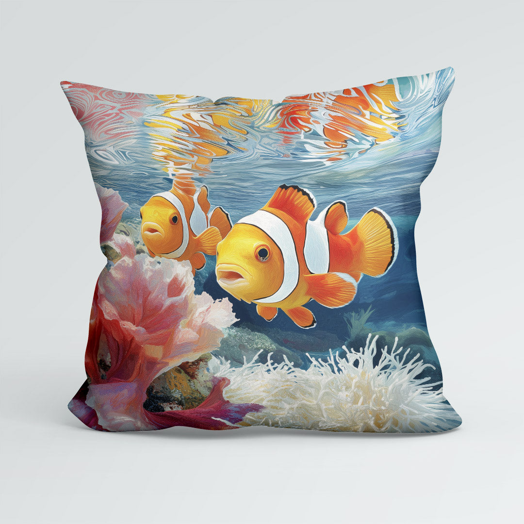 CUSHION Clown Fish Fabric Panel CP-687