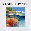 CUSHION Tropical Reef Fabric Panel CP-689