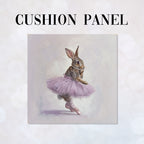 CUSHION Panel Rabbit Ballerina CP-708
